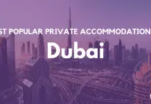 Most Popular Private Accommodations in Dubai