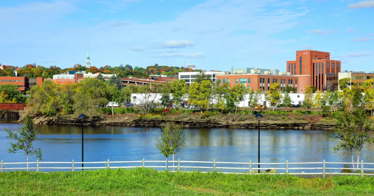 Penobscot River in Bangor, Maine